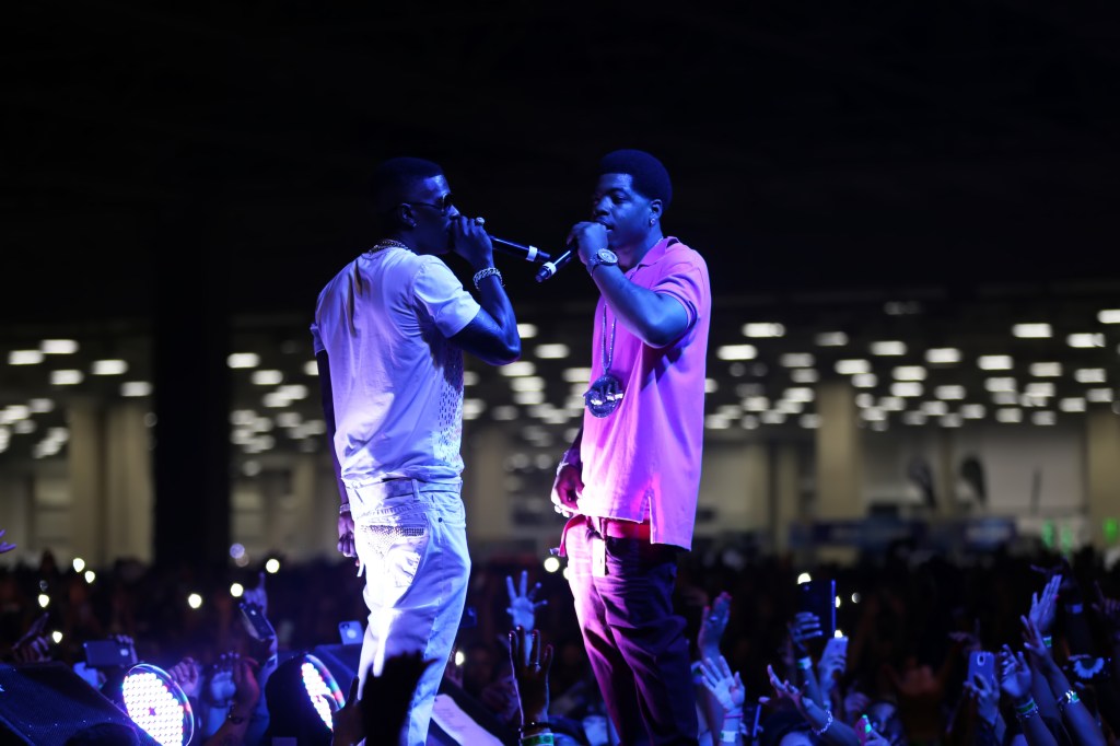 Lil Boosie and Webbie Perform For The First Time!! 97.9 The Beat