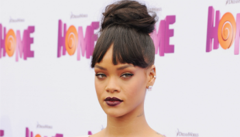 Rihanna Home, Not Smiling