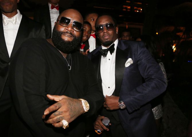 Sean 'Diddy' Combs Hosts CIROC The New Year 2014 At Private Miami Estate