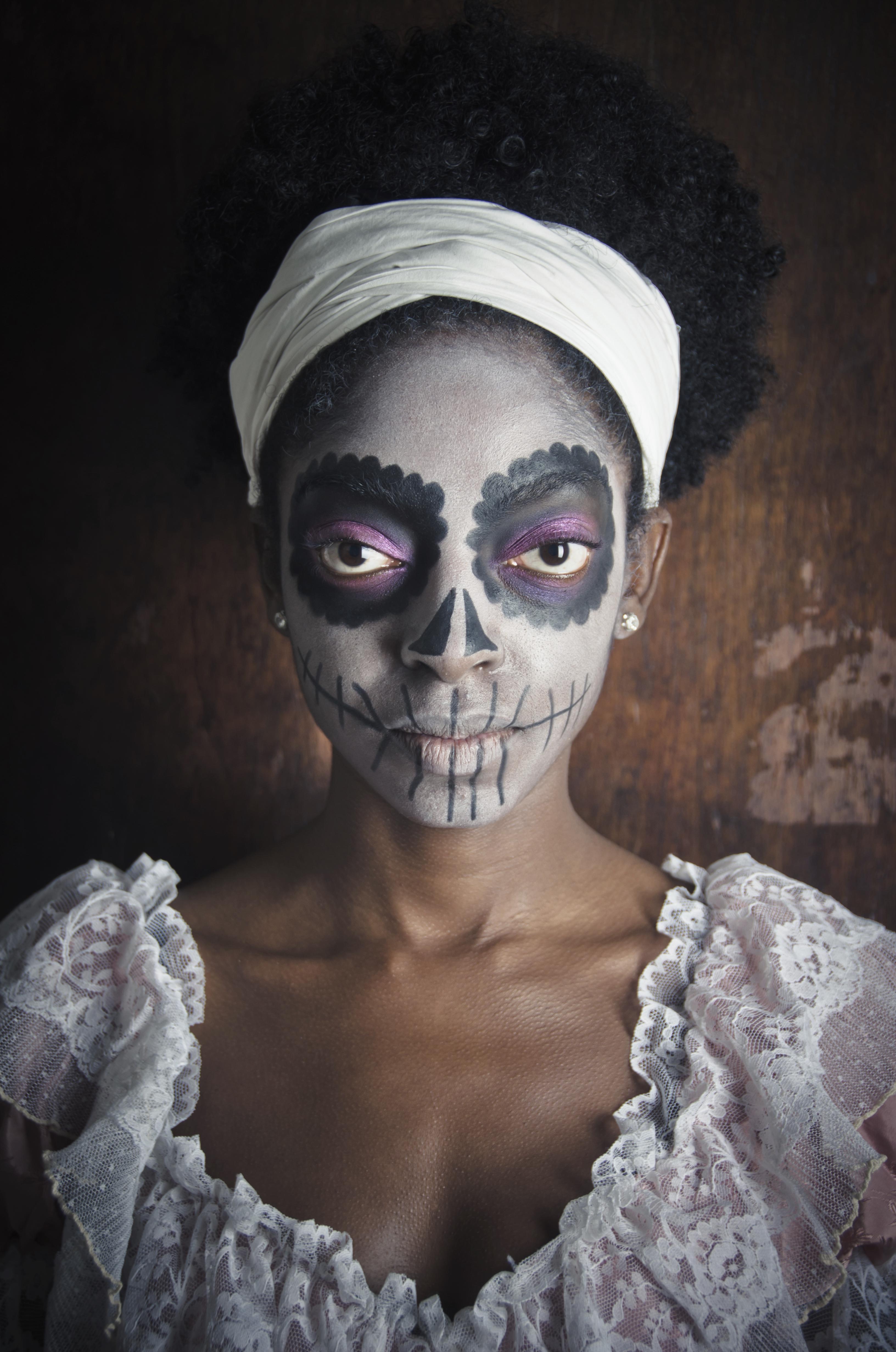 Voodoo Sugar Skull Woman