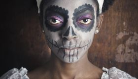 Voodoo Sugar Skull Woman