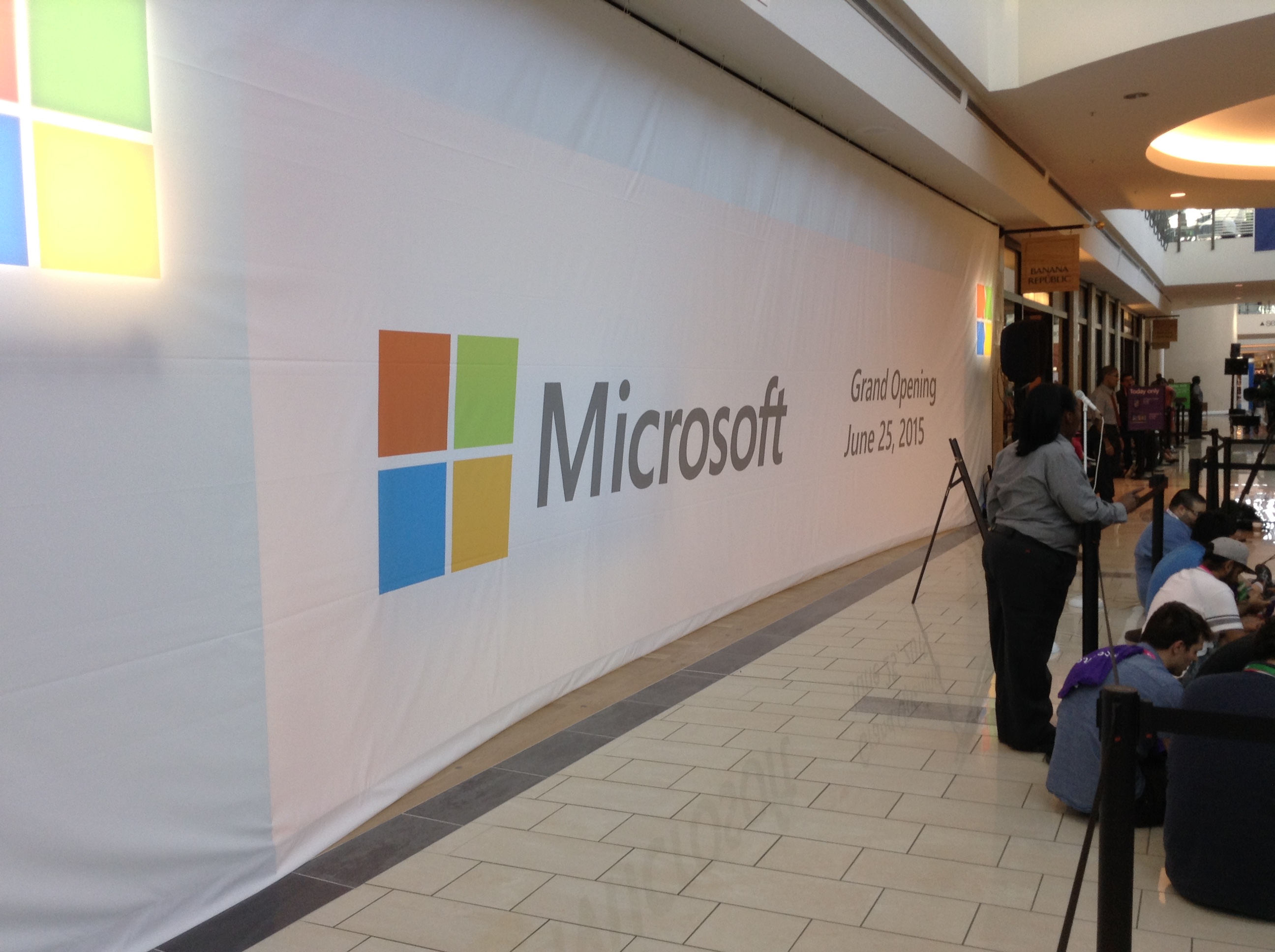 Microsoft Grand Opening
