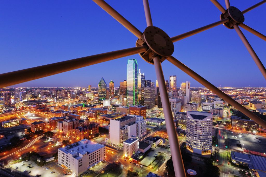 Dallas Skyline from Reunion Tower