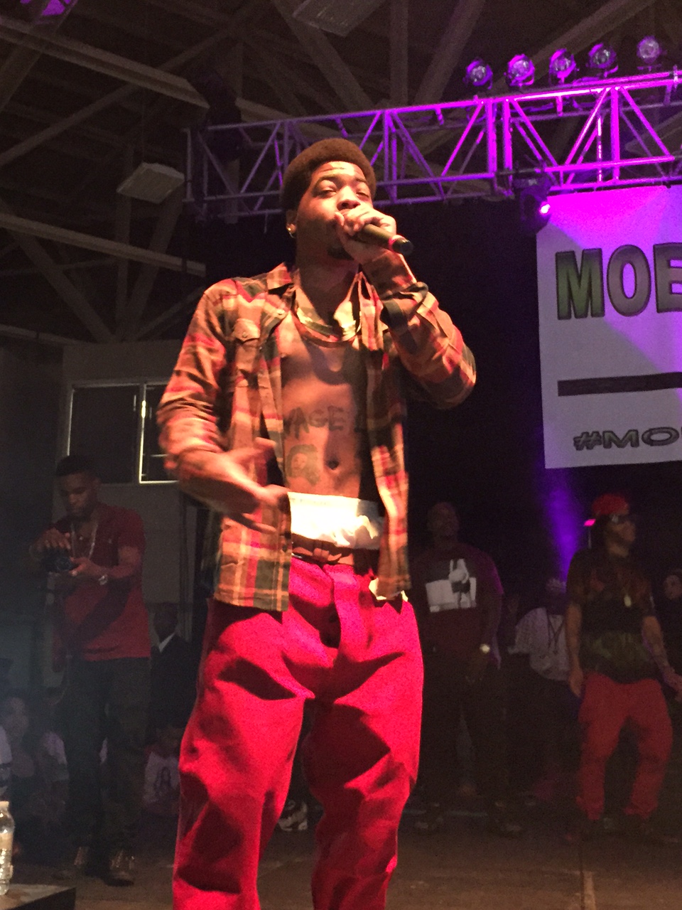 Webbie At Moe's Customs Auto Show
