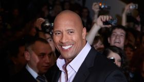 Dwayne Johnson (The Rock) poses for photographers during the premiere of the movie 'Fast and Furious 5'
