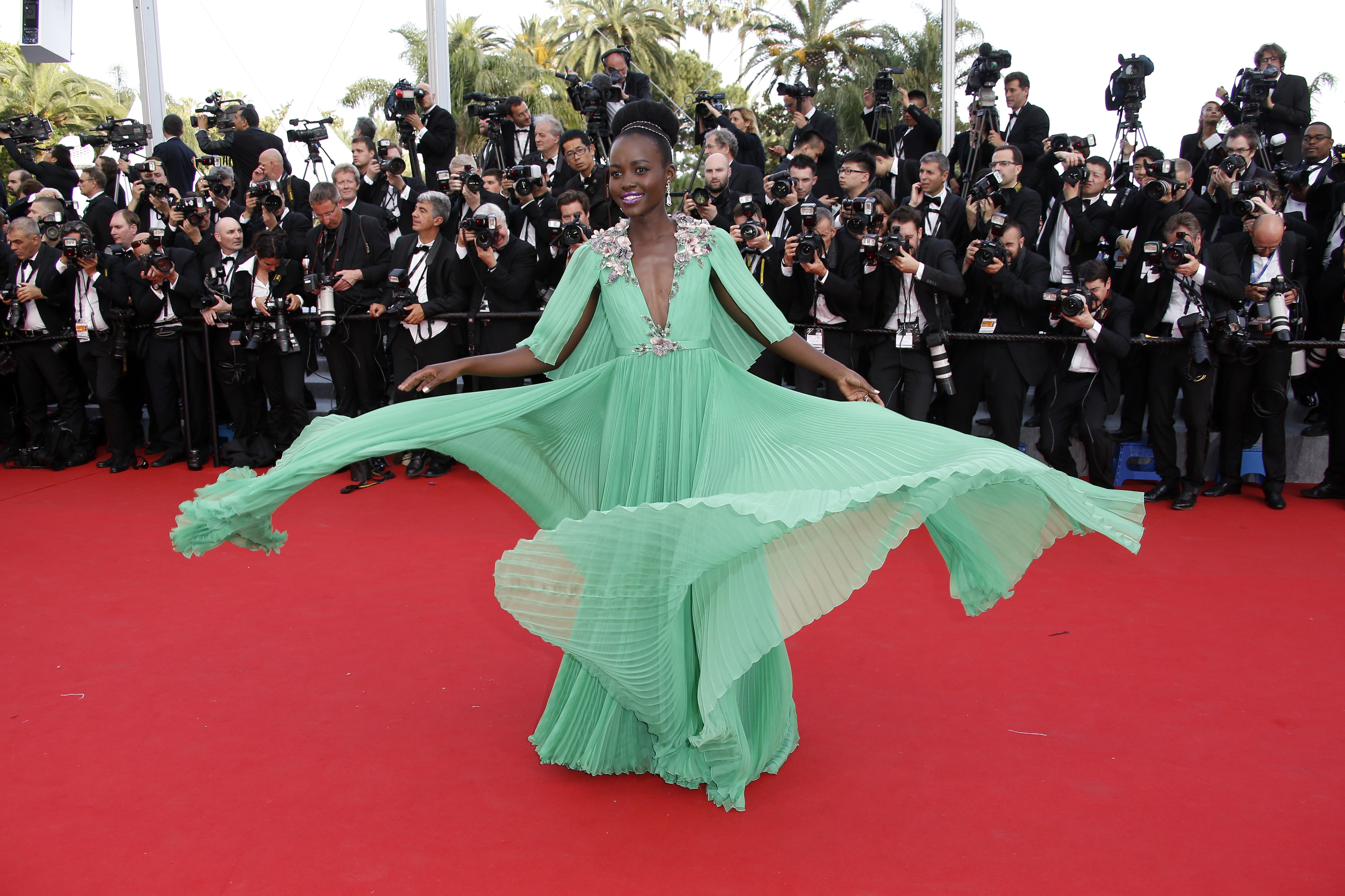 Lupita Nyong'o at the Opening Ceremony & 'La Tete Haute' Premiere
