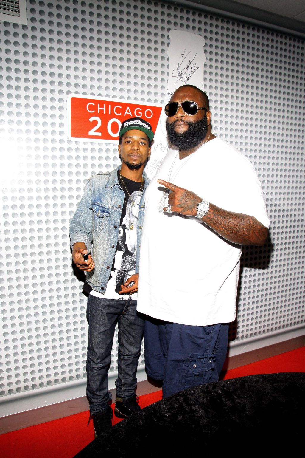 Rick Ross Promotional Visit To Chicago