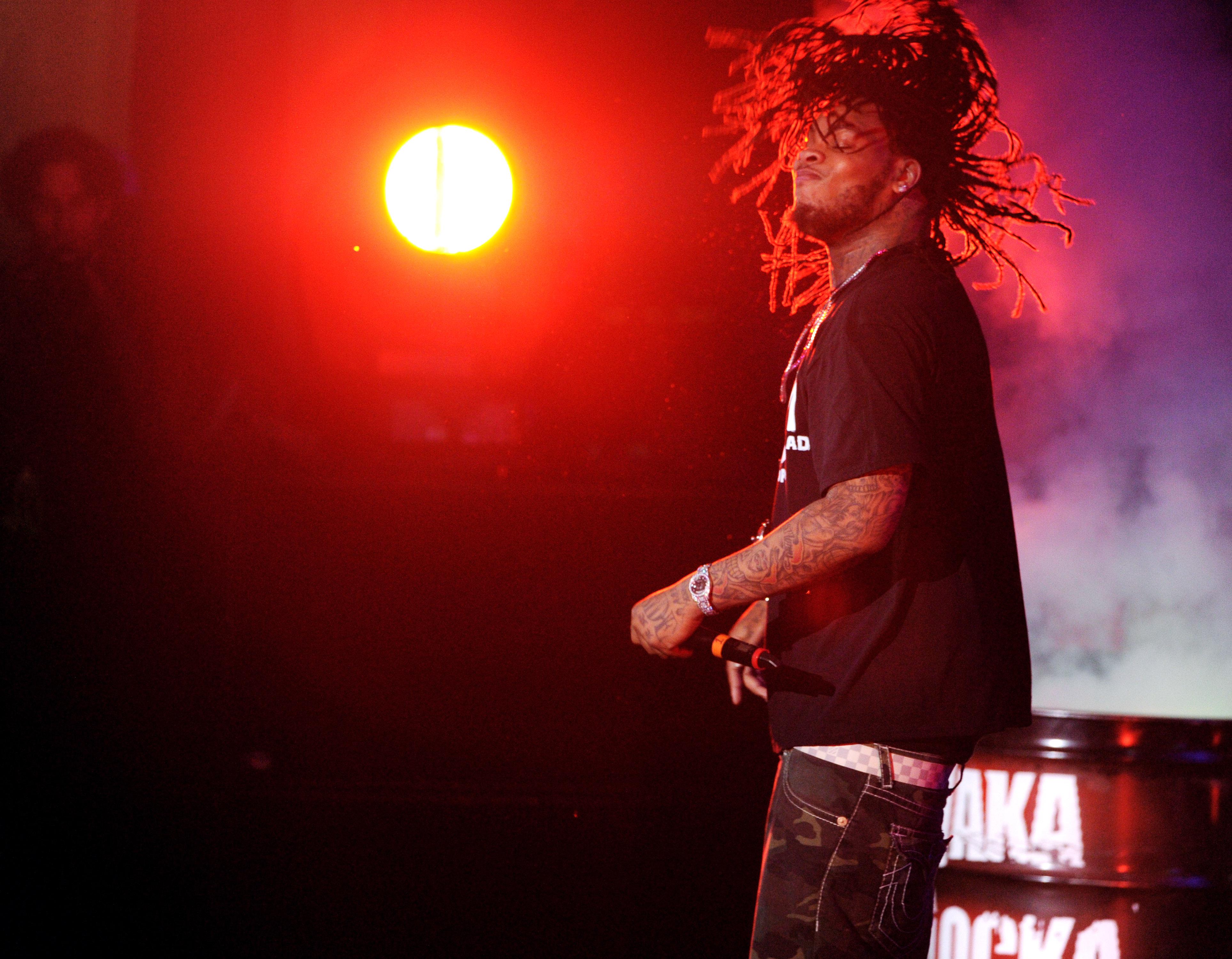 Drake, J. Cole, Waka Flocka Flame and Meek Mill Perform At The Verizon Wireless Amphitheatre