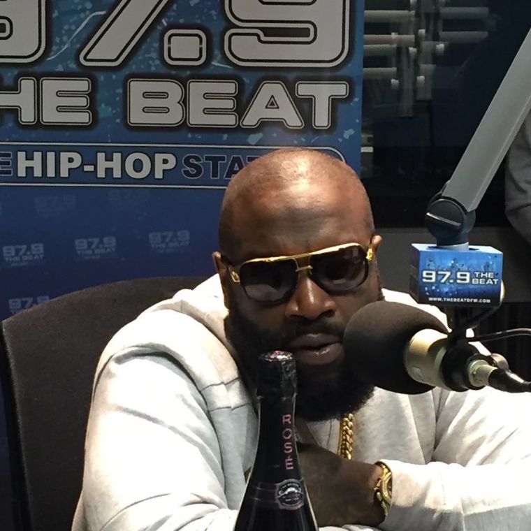 Rick Ross in the Beat Studio
