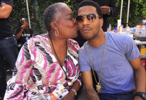 Kid Cudi and mom