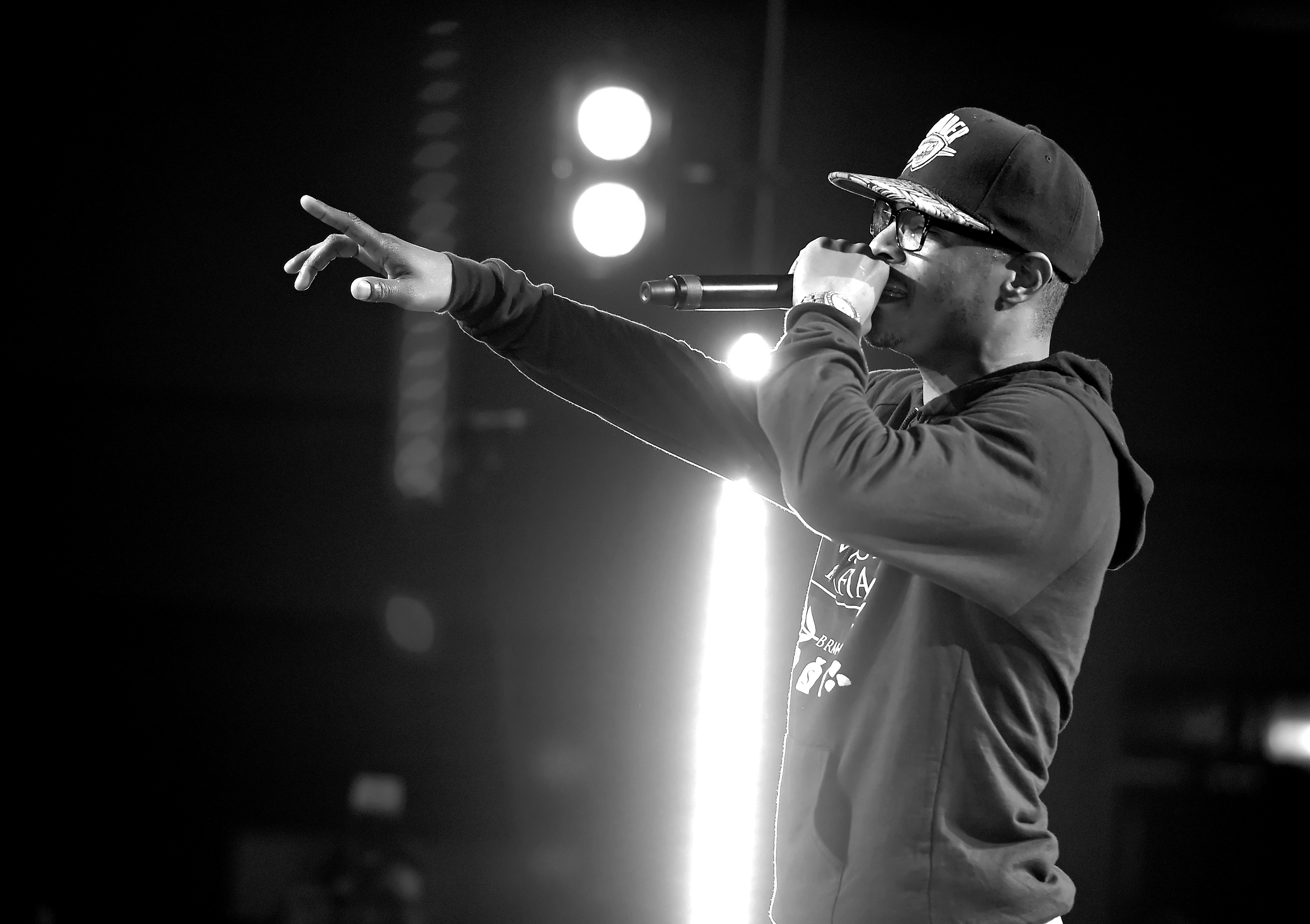 Chris Brown For iHeartRadio Live With Special Guest T.I. At The iHeartRadio Theater Los Angeles