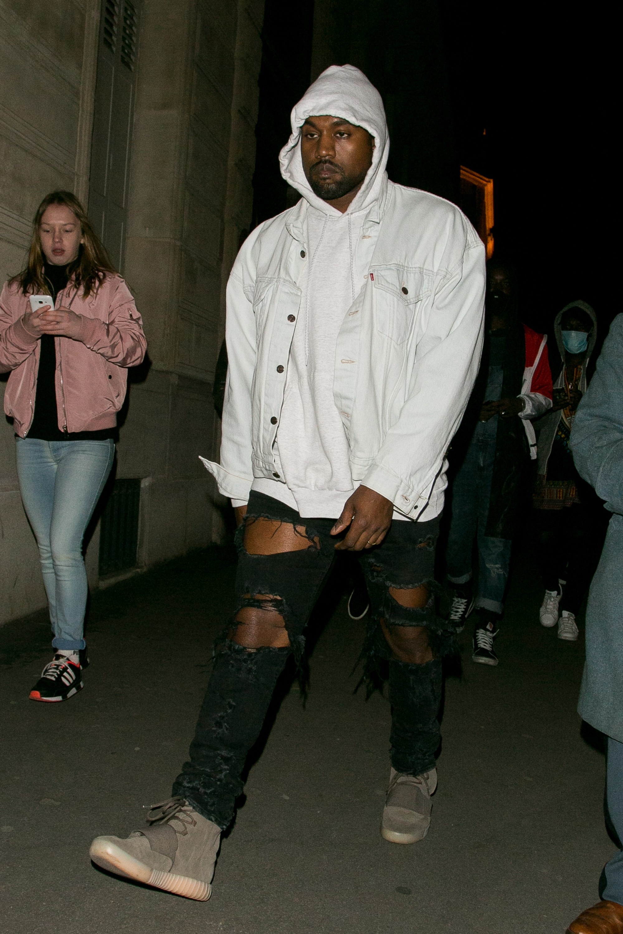 Celebrity Sightings In Paris - March 3, 2016