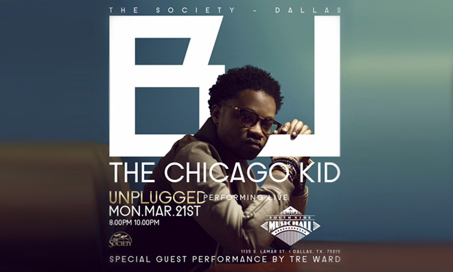 BJ The Chicago Kid Unplugged Ticket Giveaway