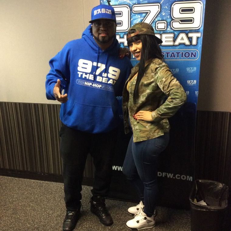 Cardi B @ 97.9 The Beat