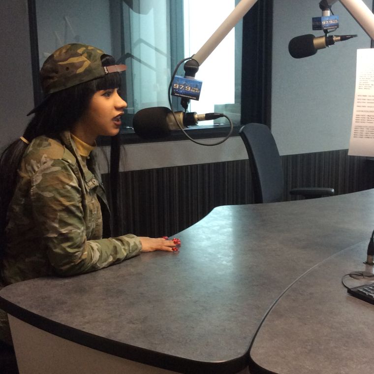 Cardi B @ 97.9 The Beat