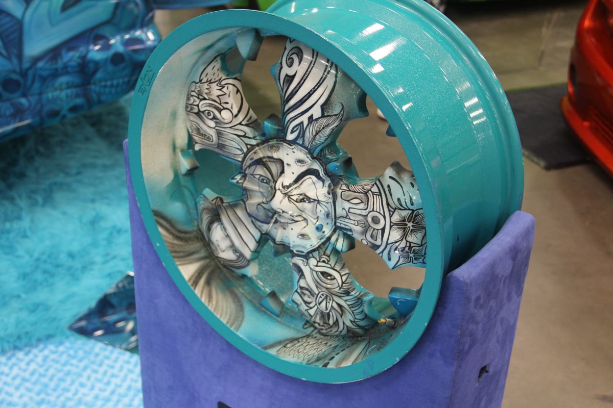 Crazy Customs at the 2016 Dub Car Show
