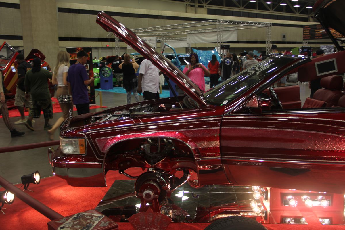 Crazy Customs at the 2016 Dub Car Show