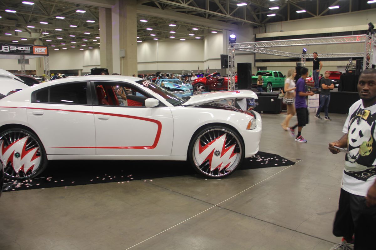 Crazy Customs at the 2016 Dub Car Show