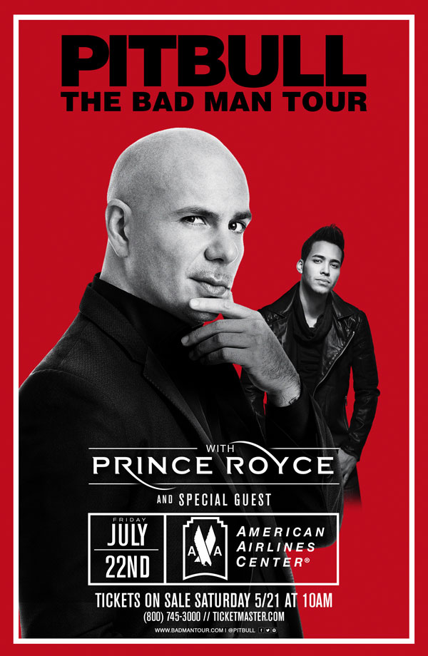 Pitbull with Prince Royce