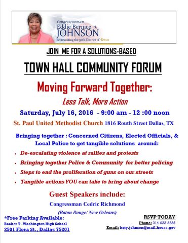 Town Hall Community Forum