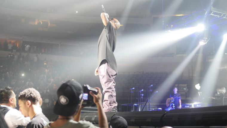 Diddy, 112, Mase, Lil’ Kim, Faith Evans, French Montana, Carl Thomas, Total, DMX and Erykah Badu perform at the Bad Boy Family Reunion Tour in Dallas