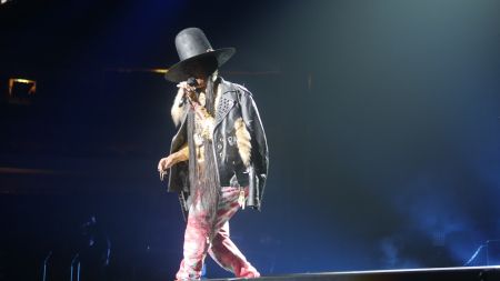 Diddy, 112, Mase, Lil’ Kim, Faith Evans, French Montana, Carl Thomas, Total, DMX and Erykah Badu perform at the Bad Boy Family Reunion Tour in Dallas