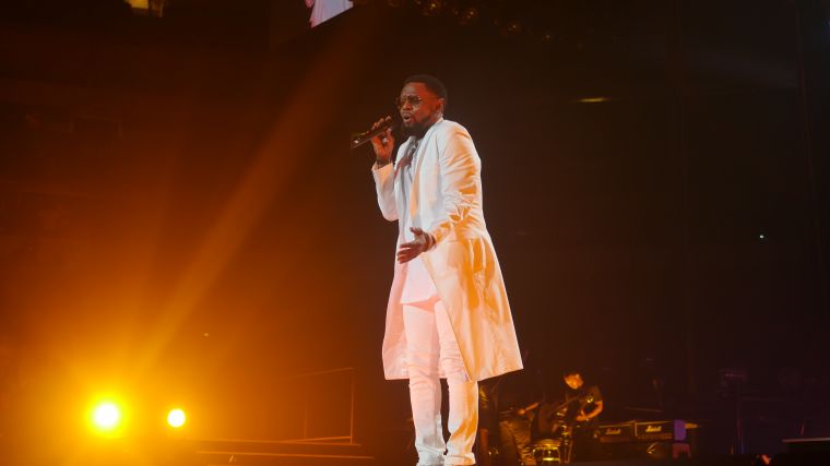 Diddy, 112, Mase, Lil’ Kim, Faith Evans, French Montana, Carl Thomas, Total, DMX and Erykah Badu perform at the Bad Boy Family Reunion Tour in Dallas