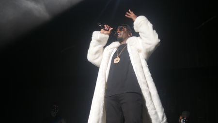 Diddy, 112, Mase, Lil’ Kim, Faith Evans, French Montana, Carl Thomas, Total, DMX and Erykah Badu perform at the Bad Boy Family Reunion Tour in Dallas
