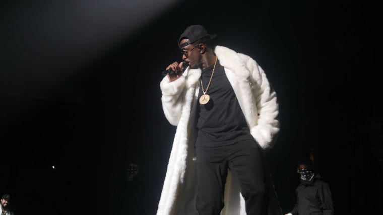 Diddy, 112, Mase, Lil' Kim, Faith Evans, French Montana, Carl Thomas, Total, DMX and Erykah Badu perform at the Bad Boy Family Reunion Tour in Dallas