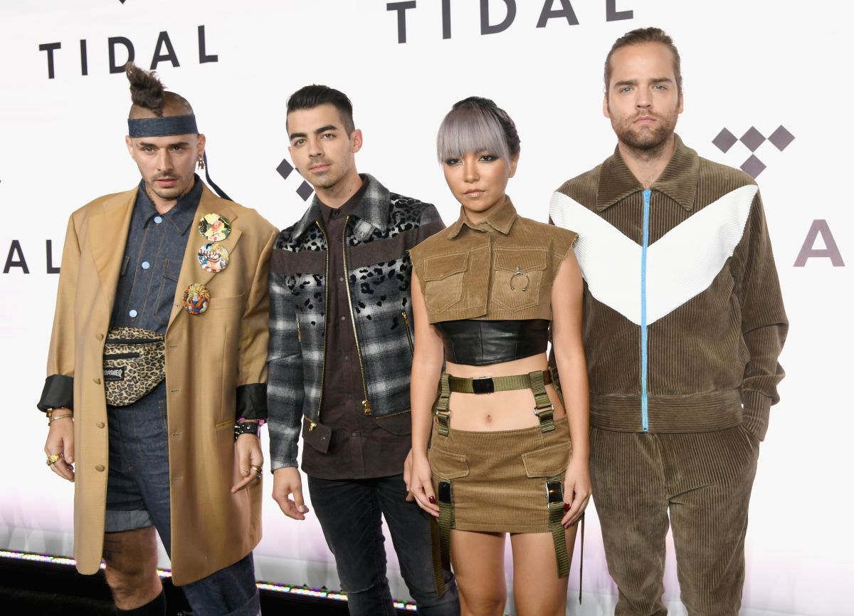 Red carpet celebrity Arrivals for TIDAL X: 1015 concert