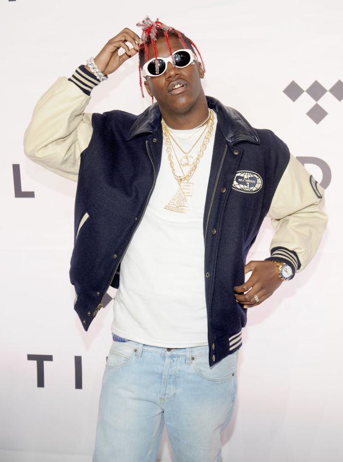 Red carpet celebrity Arrivals for TIDAL X: 1015 concert