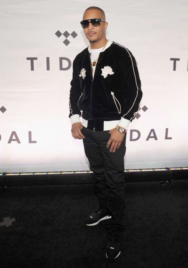 Red carpet celebrity Arrivals for TIDAL X: 1015 concert