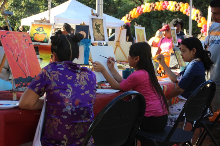 Pumpkins on the Plaza