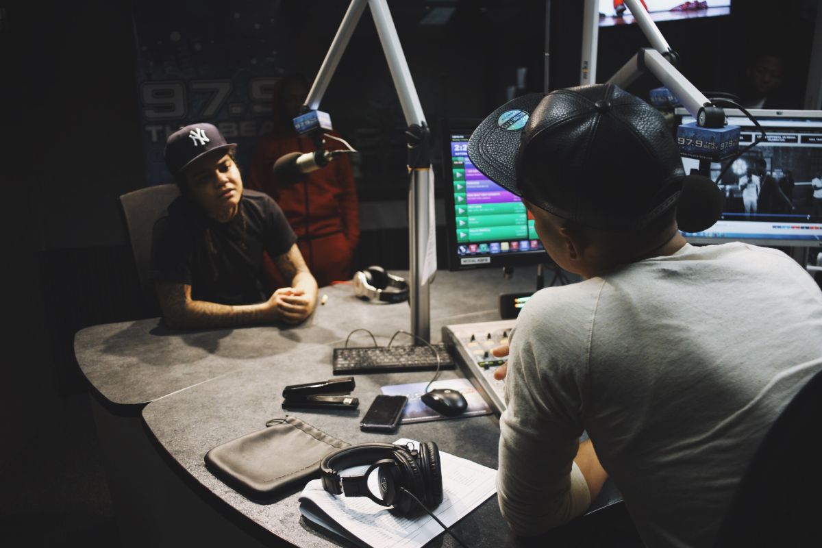 Young M.A. In Studio with J-Kruz