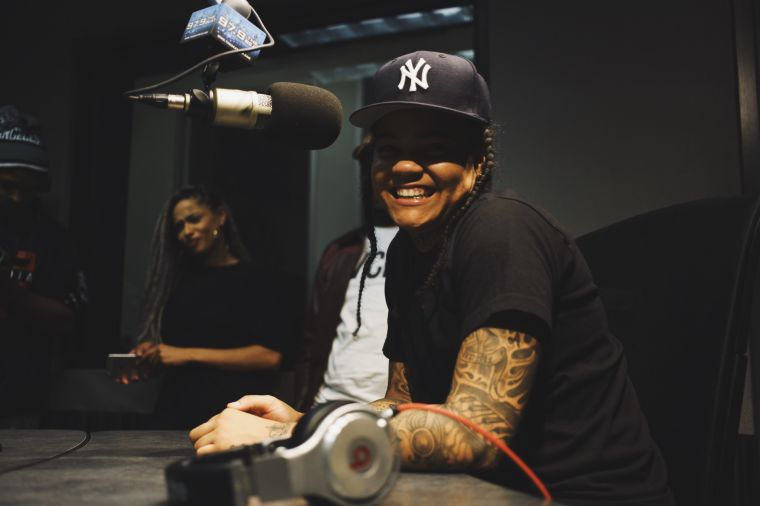 Young M.A. In Studio with J-Kruz