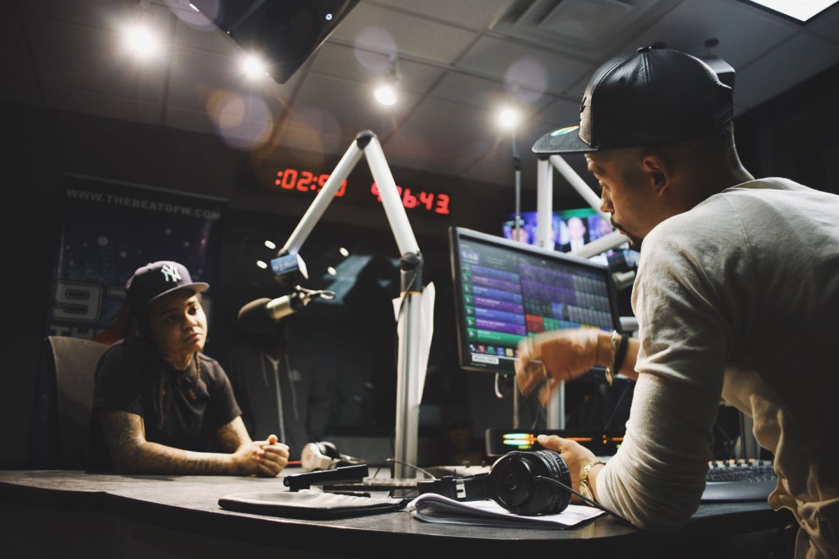 Young M.A. In Studio with J-Kruz