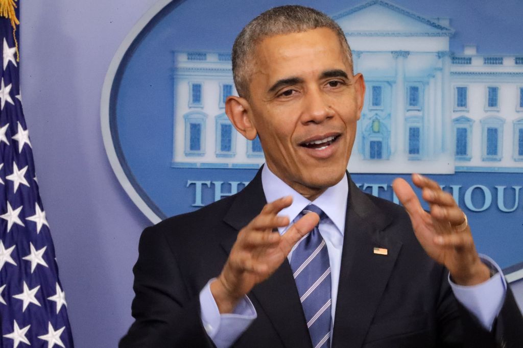 President Obama Holds Year-End Press Conference At The White House