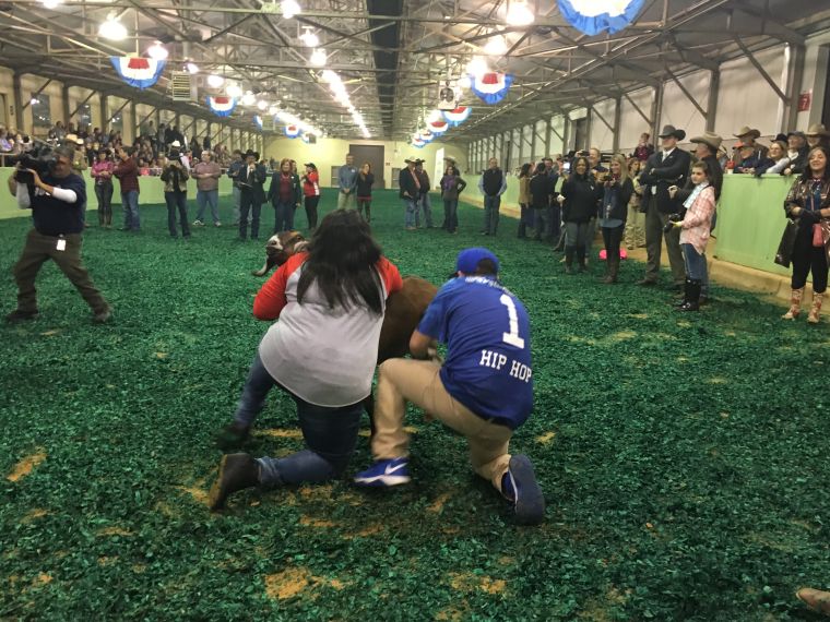 Victory @ Goat Milking Contest!!!