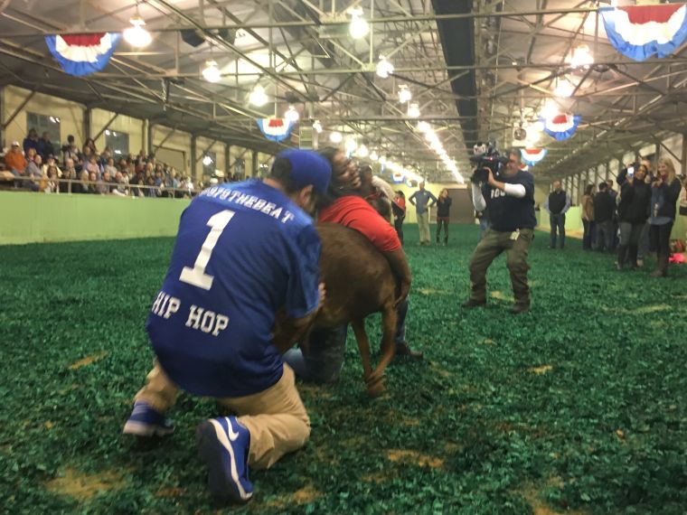 Victory @ Goat Milking Contest!!!