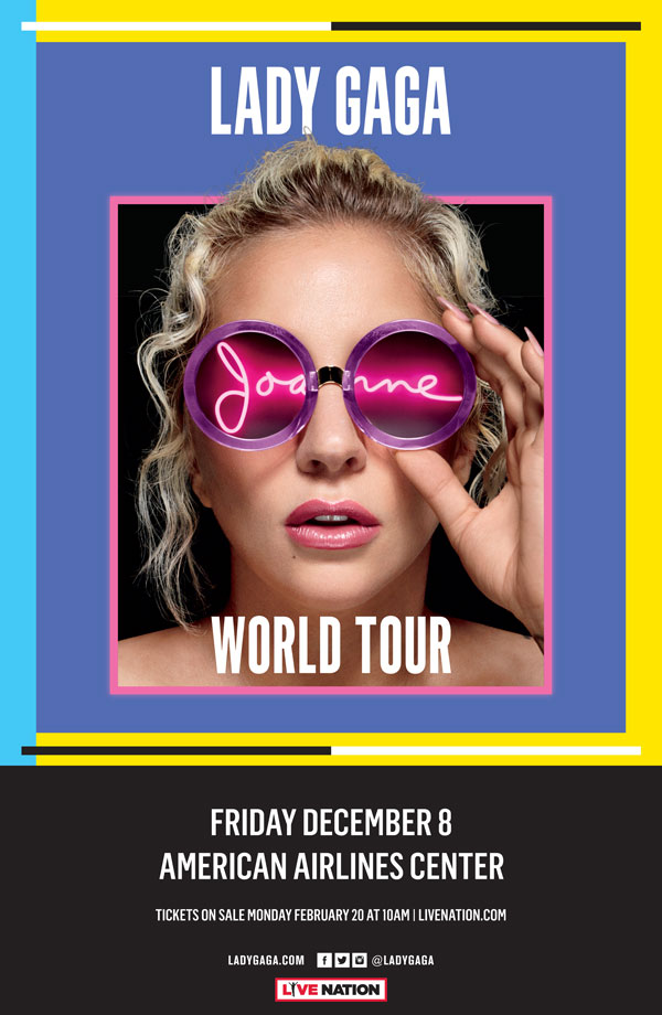 Lady Gaga Joanne World Tour