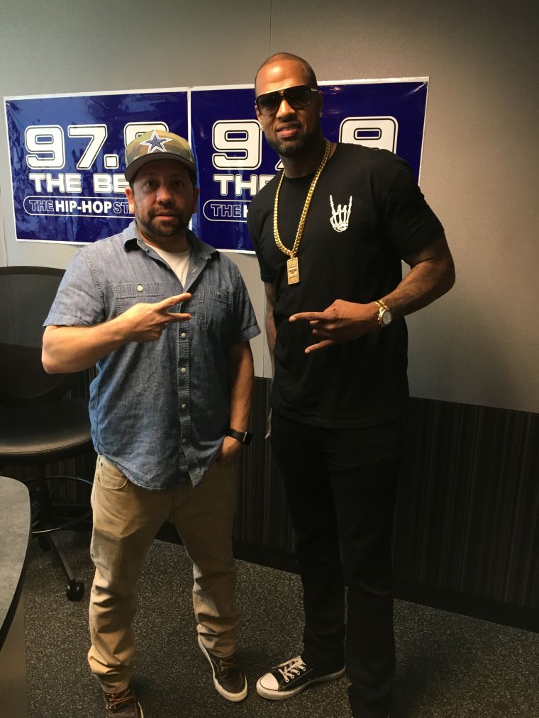 Slim Thug at 97.9 The Beat