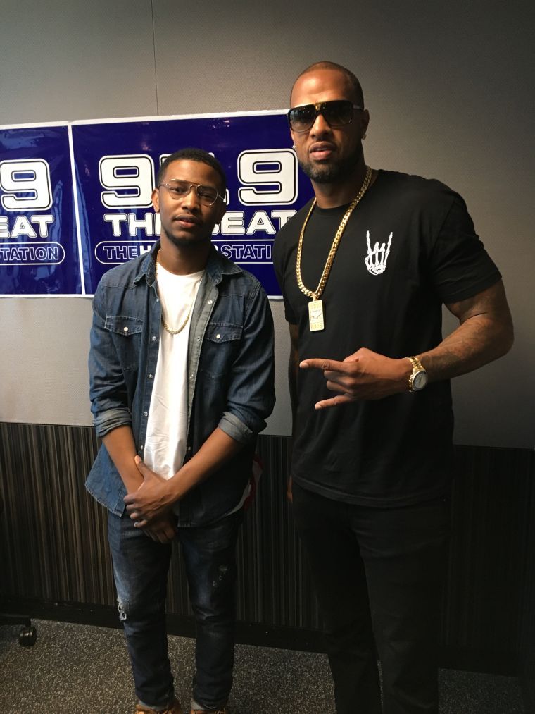 Slim Thug at 97.9 The Beat
