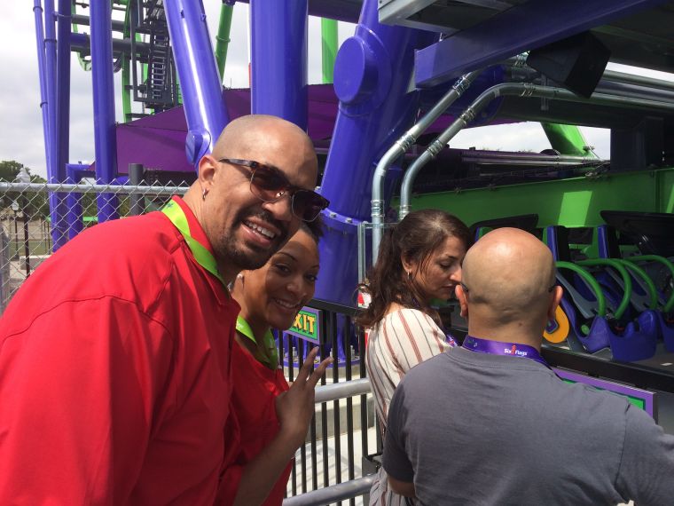 Six Flags Over Texas New Ride: The Joker