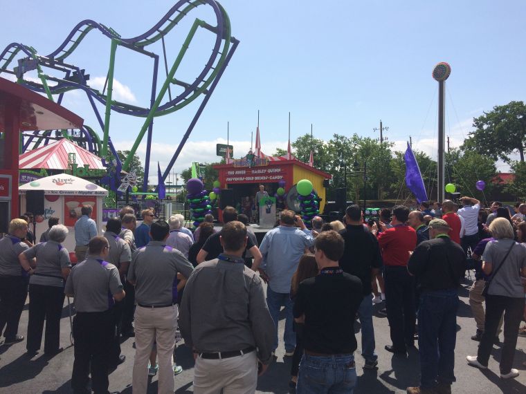 Six Flags Over Texas New Ride: The Joker