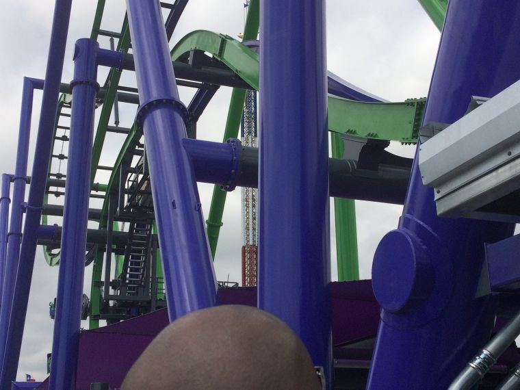 Six Flags Over Texas New Ride: The Joker