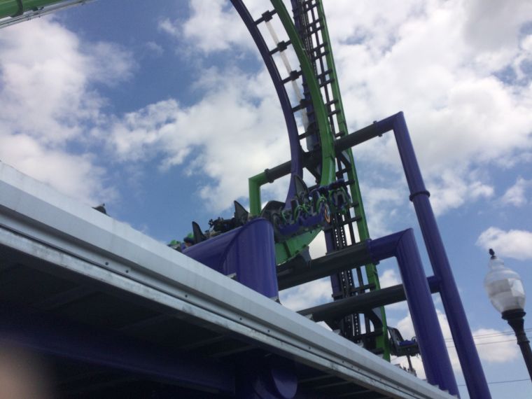 Six Flags Over Texas New Ride: The Joker