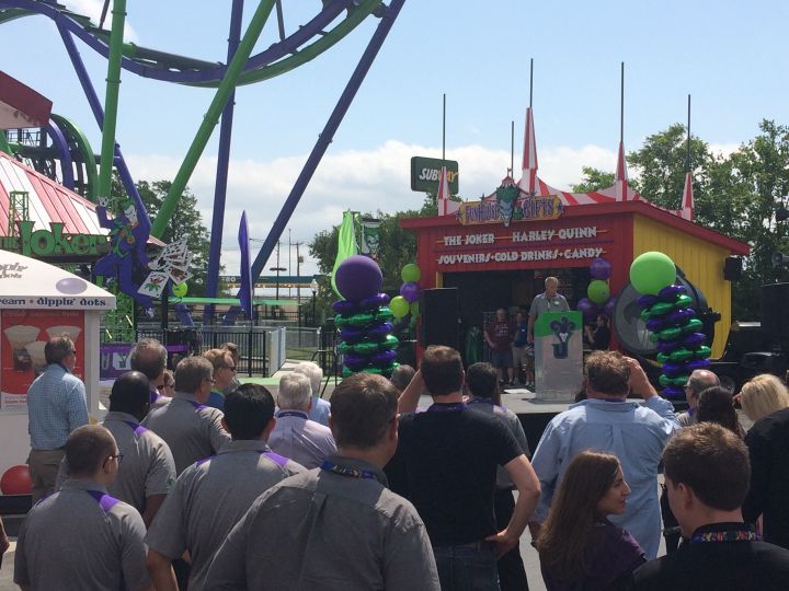Six Flags Over Texas New Ride: The Joker
