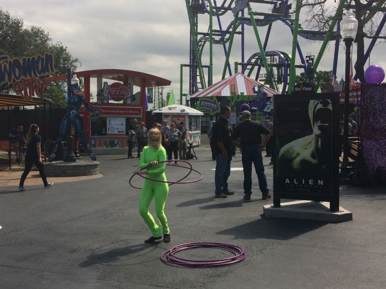 Six Flags Over Texas New Ride: The Joker