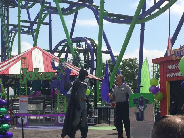 Six Flags Over Texas New Ride: The Joker