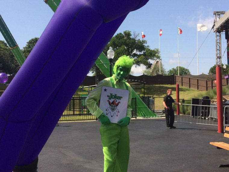 Six Flags Over Texas New Ride: The Joker